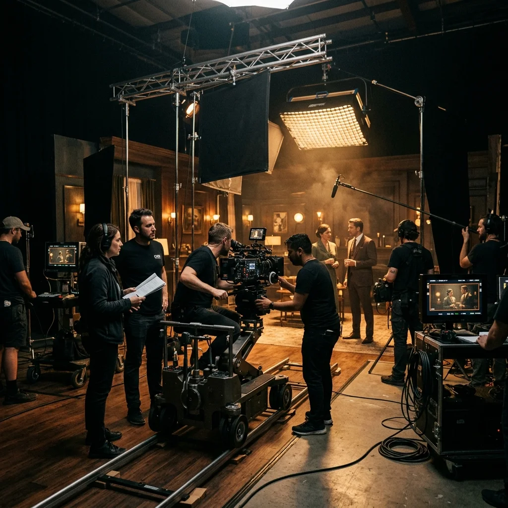 Equipo VOZNA en producción